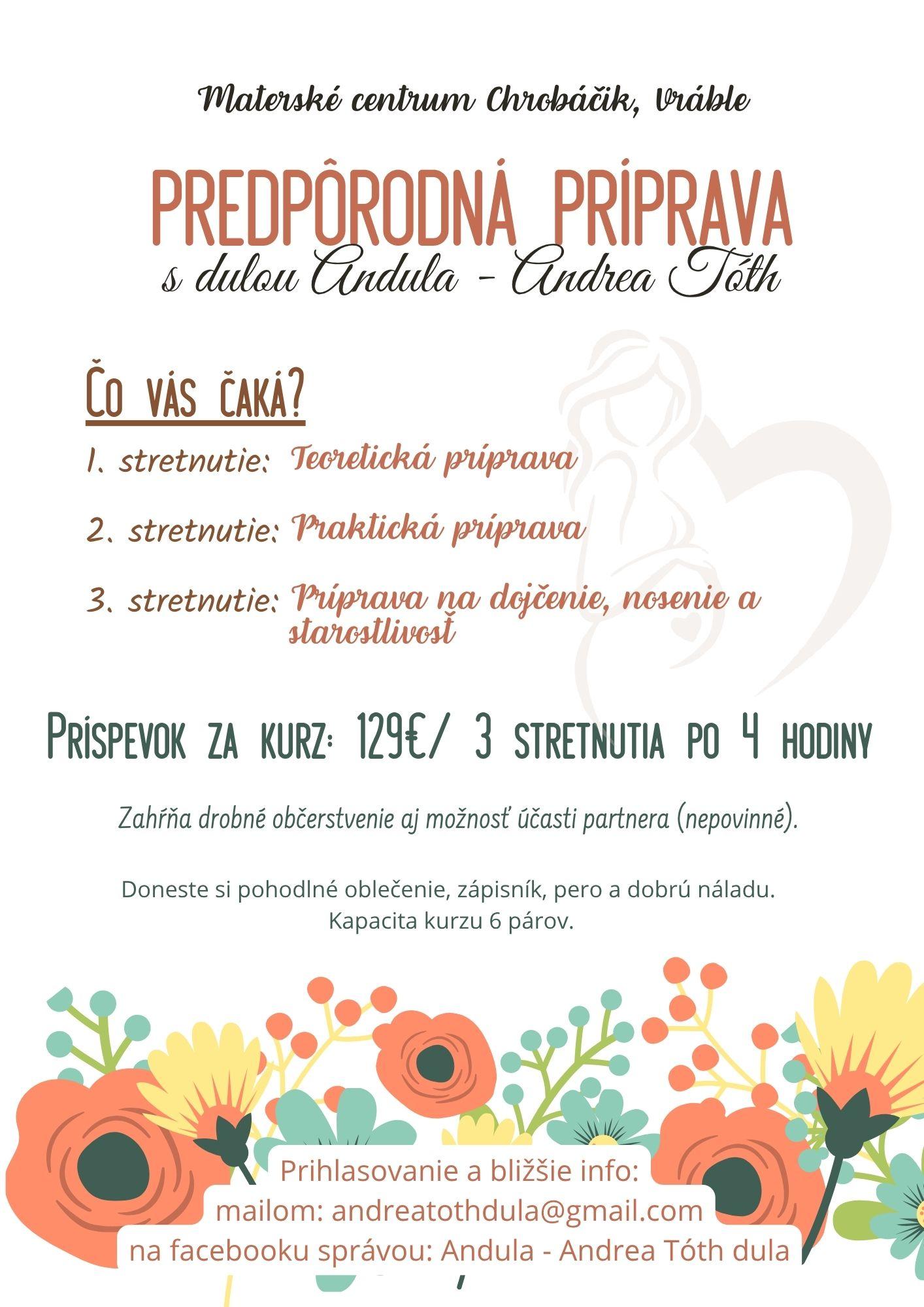 PREDPÔRODNÁ PRÍPRAVA